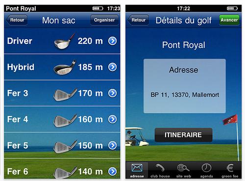Mobitee: Le meilleur assistant GPS pour golfeurs sur iPhone...