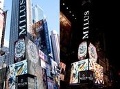 MILUS donne l’heure Times Square York