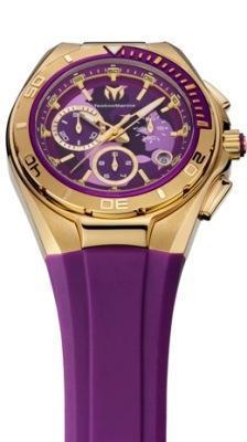 Technomarine Cruise Steel Camouflage Royal Purple Technomarine Cruise Steel Camouflage Royal Purple