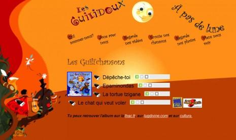 Illustratrice pour les chansons des guilidoux