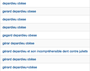 Euh, sinon des fois je parle de Depardieu ? Non, parce que, en fait, moi, j'ai pas souvenir...