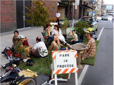 Photo PARK(ing)DAY 2008