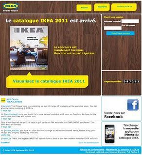 Un catalogue IKEA intégré!