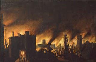 Le Grand Incendie de Londres de 1666 – Angleterre