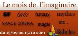 Le mois des littératures de l'imaginaire chez Babelio