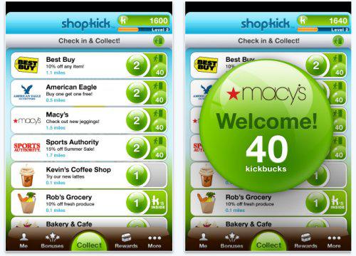 Shopkick: iPhone app