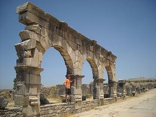 Les ruines romaines de Volubilis