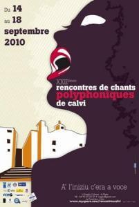 XXIIèmes Rencontres de Chants Polyphoniques de Calvi : Le programme.