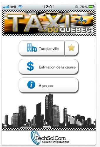 taxi-quebec+ Taxi Québec 2.0
