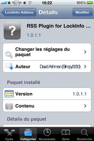 LockInfo :RSS, Mails, Tiwtter, Sms, Méteo… sur le lockscreen !