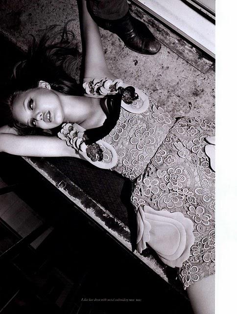 ★ Lindsey Wixson pose pour Purple Fashion F/W 2010 sous l'objectif d'Olivier Zahm ★