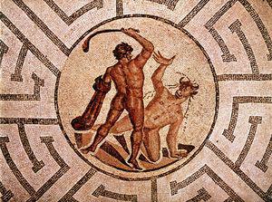Theseus-Minotaur-Mosaic