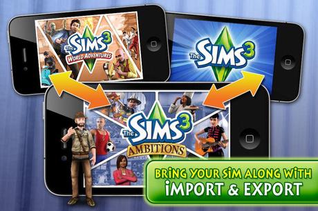 Les Sims 3 Ambitions disponible sur iPhone...