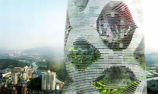 tour durable 2 Un projet de tour durable pour la ville de Shenzhen ...