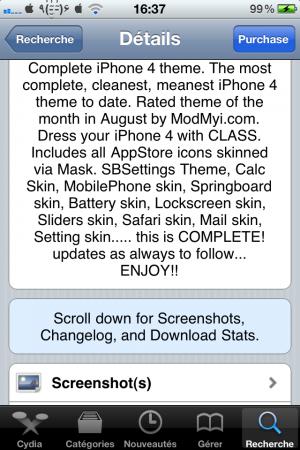 [Tuto] Supprimer la pub dans Cydia !