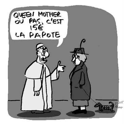 La papale papote capote...