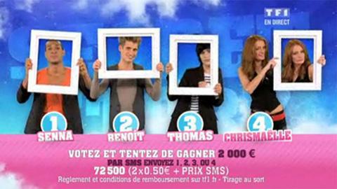 Secret Story 4 ... les nominés du prime du vendredi 17 septembre 2010 sont