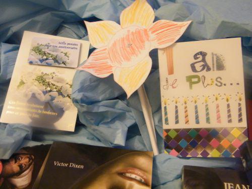 petits cadeaux de mes petites chéris et du grand aussi