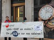 Manifestation surprise pour soutenir grévistes d'ISS Aviation