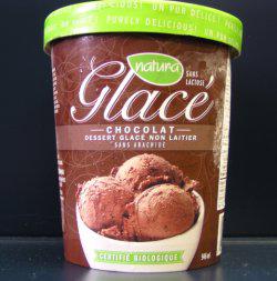Dessert glacé non laitier de marque natur-a Glacé - Chocolat