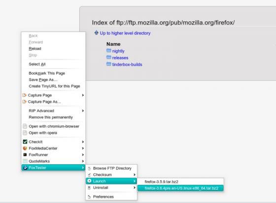 Tester plusieurs versions de Firefox en même temps