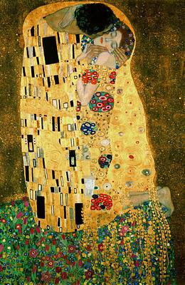 Le baiser de Klimt: quand je regarde bien le gaillard qui...