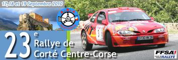 23ième RALLYE de Corté jusqu' à dimanche.