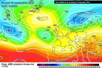 Petite dégradation ce week-end. Semaine prochaine : Beau au début, puis ça se dégrade....