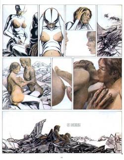 Planche tirée de la BD Les Terres creuses t.1 : Carapaces