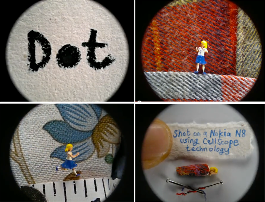 Nokia N8 - Dot, the World Smallest Character
