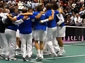 Coupe Davis Vidéo victoire dansant (18/09/2010)