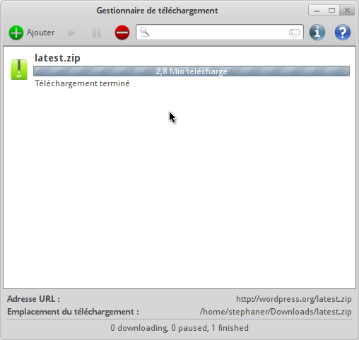 SteadyFlow un nouveau gestionnaire de Téléchargements pour Ubuntu