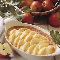 Gratin de pommes à la normande