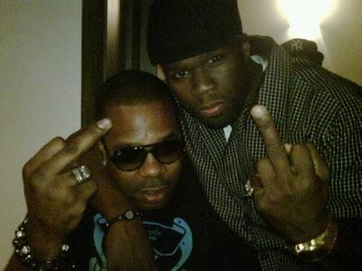 50 Cent & Co en studio