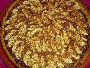 Tarte compote pommes au speculoos