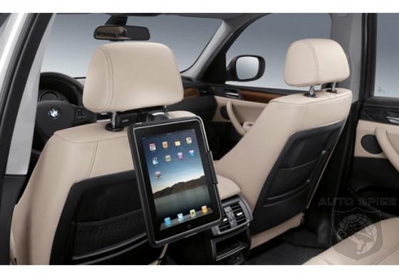 BMW intégre l’iPad dans sa nouvelle X3