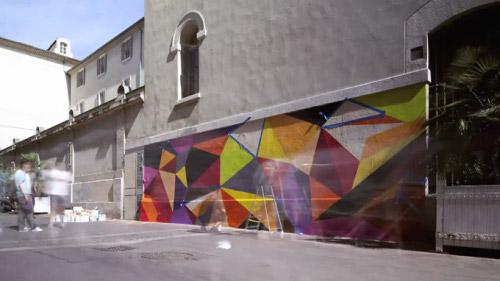 Quand les murs se mettent à danser par Dulux Valentine