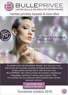 Nouveau site de Ventre Privée Cosmétique et Soins Luxe