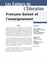 François Guizot et l’enseignement (Étude)