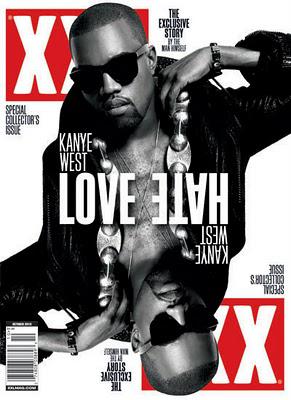 Kanye West en couverture de XXL mag