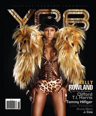 Kelly Rowland et T.I font la couverture de YRB magazine