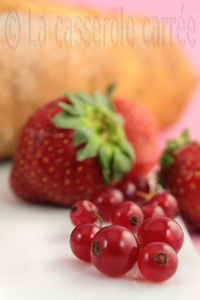 Confiture de fraises et gadelles