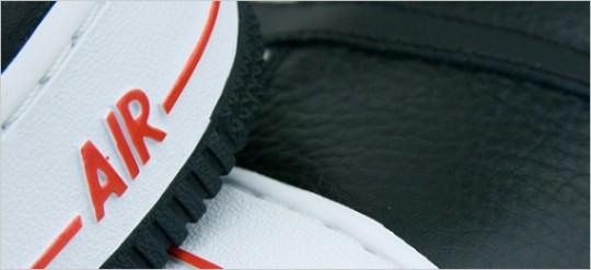 Nike Sportswear Air Force 1 High White Black Sport Red