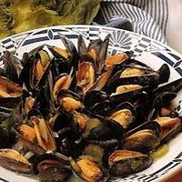 Moules au vert