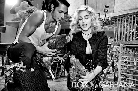 dg madonna01 Madonna fait de la pub pour Dolce & Gabbana