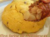 Muffins farine châtaigne poires confites vanille ~muffin monday#22~
