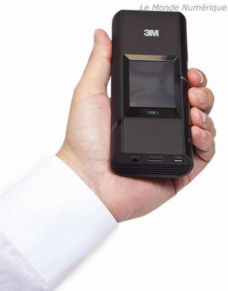 MP160 et MP180, deux nouveaux picoprojecteurs chez 3M