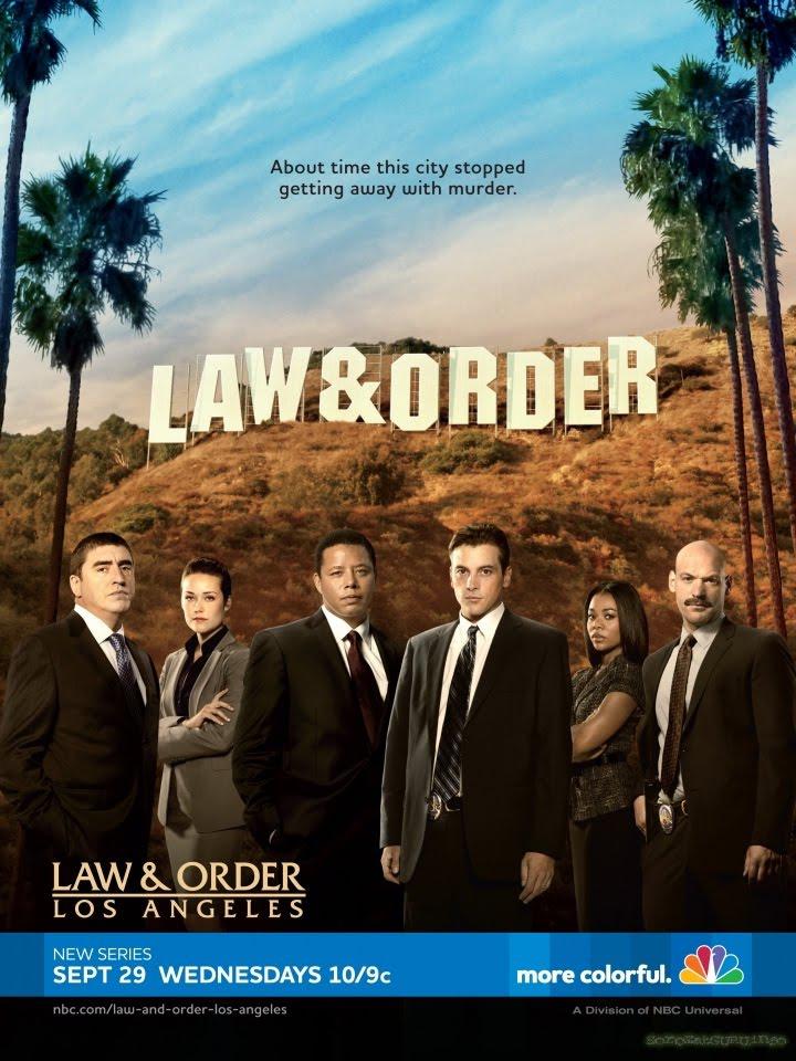 LO LA Ad LAW & ORDER : nouveau poster promotionnel