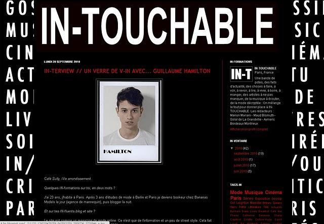 Interview for IN.Touchable-