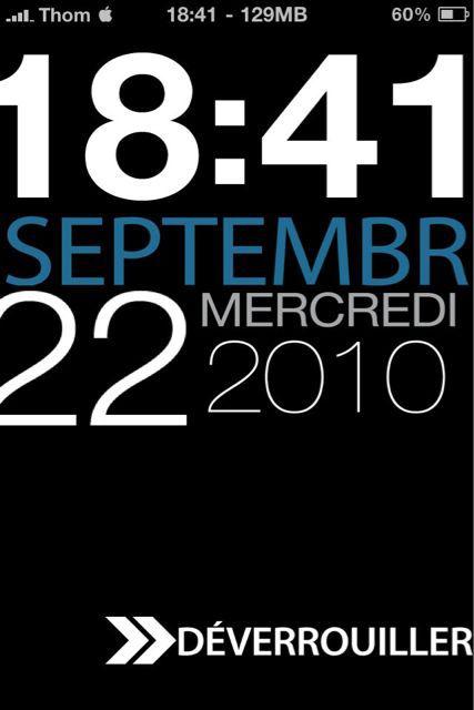 Distinguez vous des autres avec ce Lockscreen !